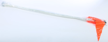 SP1 Safety Flag Straight Mount 6-Foot Pole - 10/pk