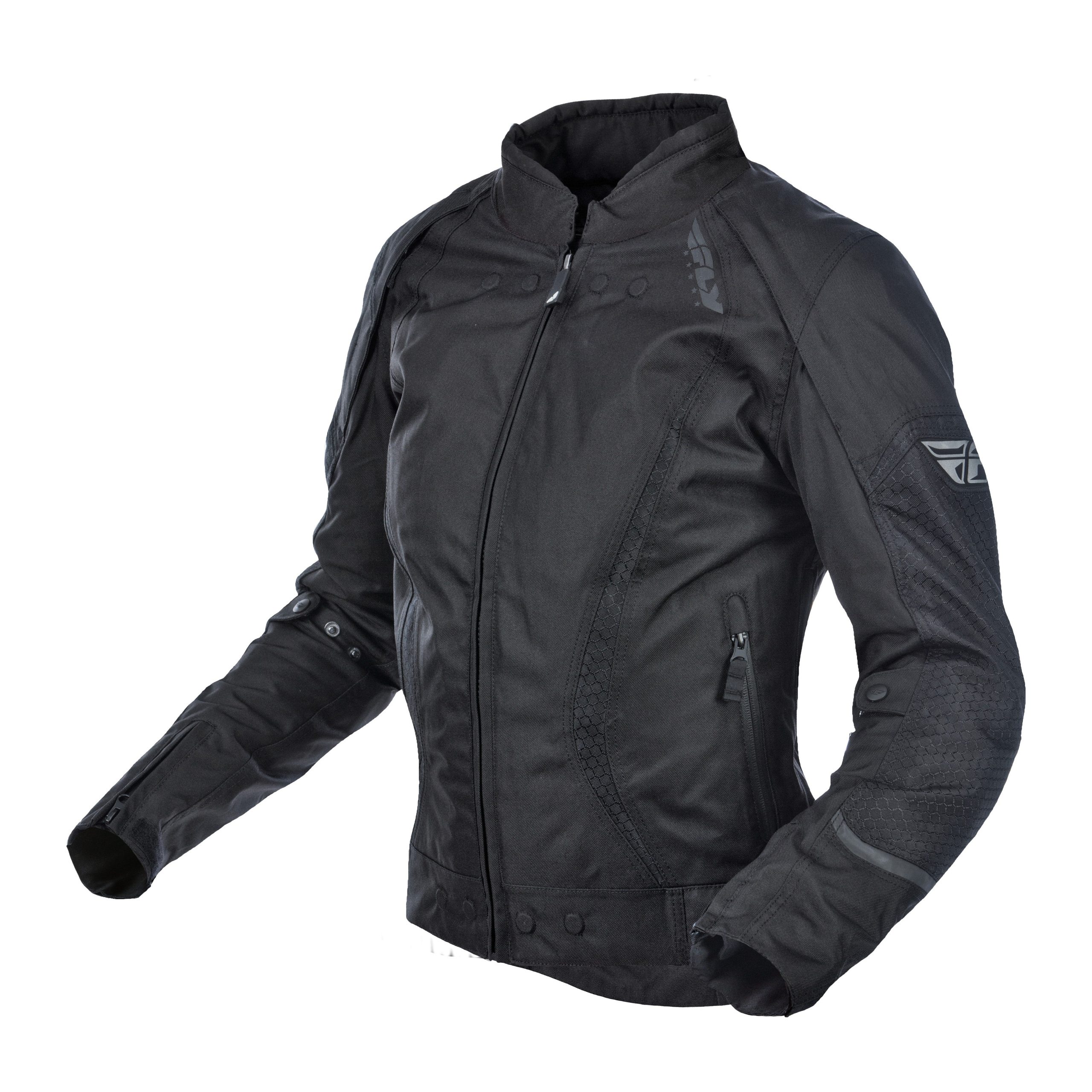 FLY RACING WOMEN'S BUTANE JACKET BLACK LG - 477-7030L