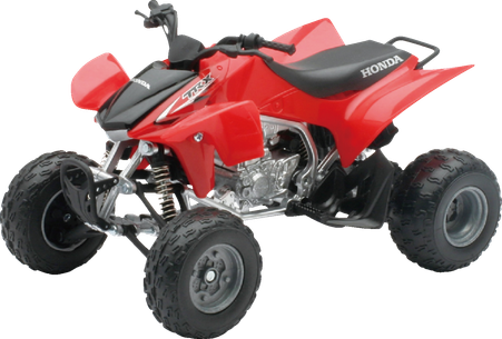 New Ray Toys Mini Honda TRX 450R ATV - 1:12 Scale - Red/Black