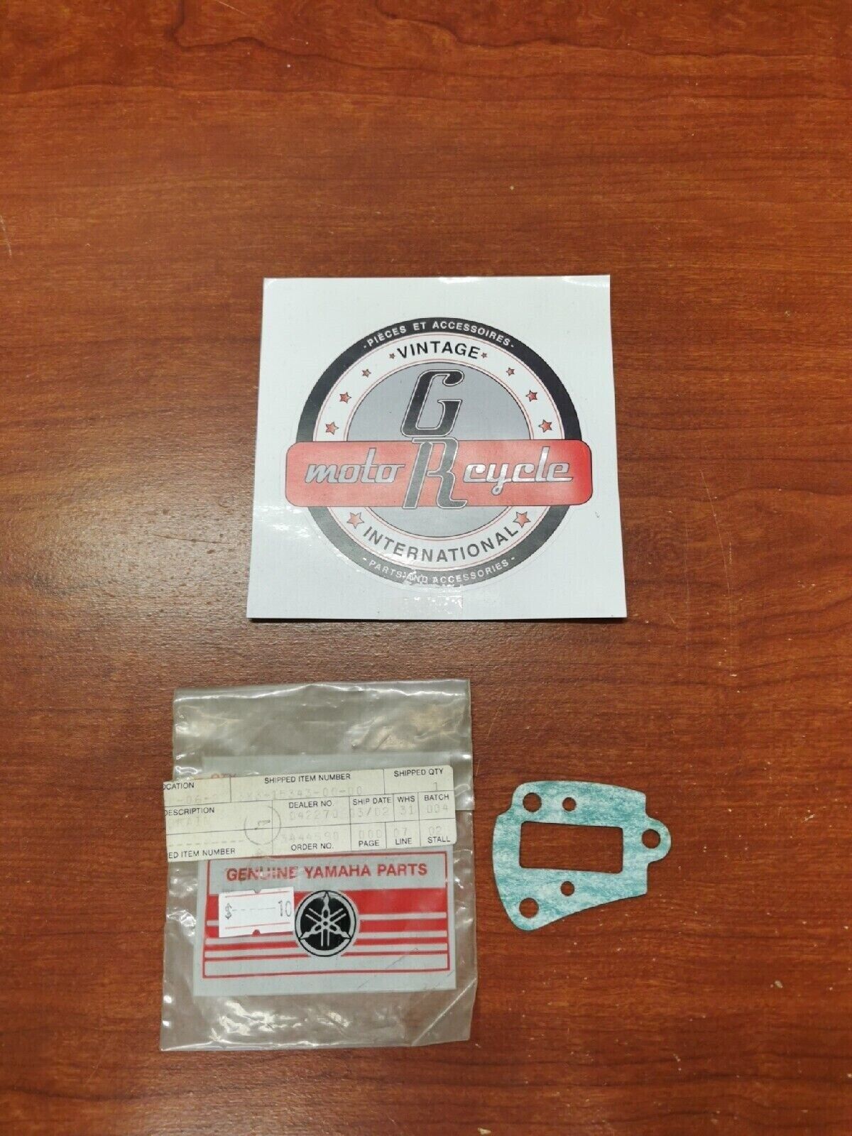 NOS YAMAHA YT175 YT125 DRAIN GASKET 3X3-15343-10-00 Y78
