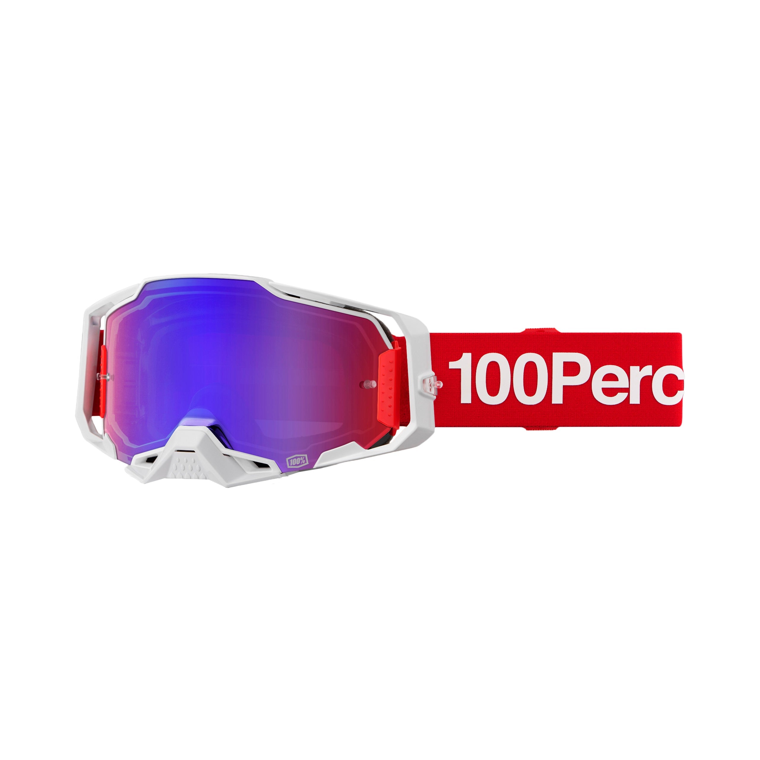 100-PERCENT ARMEGA GOGGLE CORBIN MIRROR RED/BLUE LENS - 610-5285