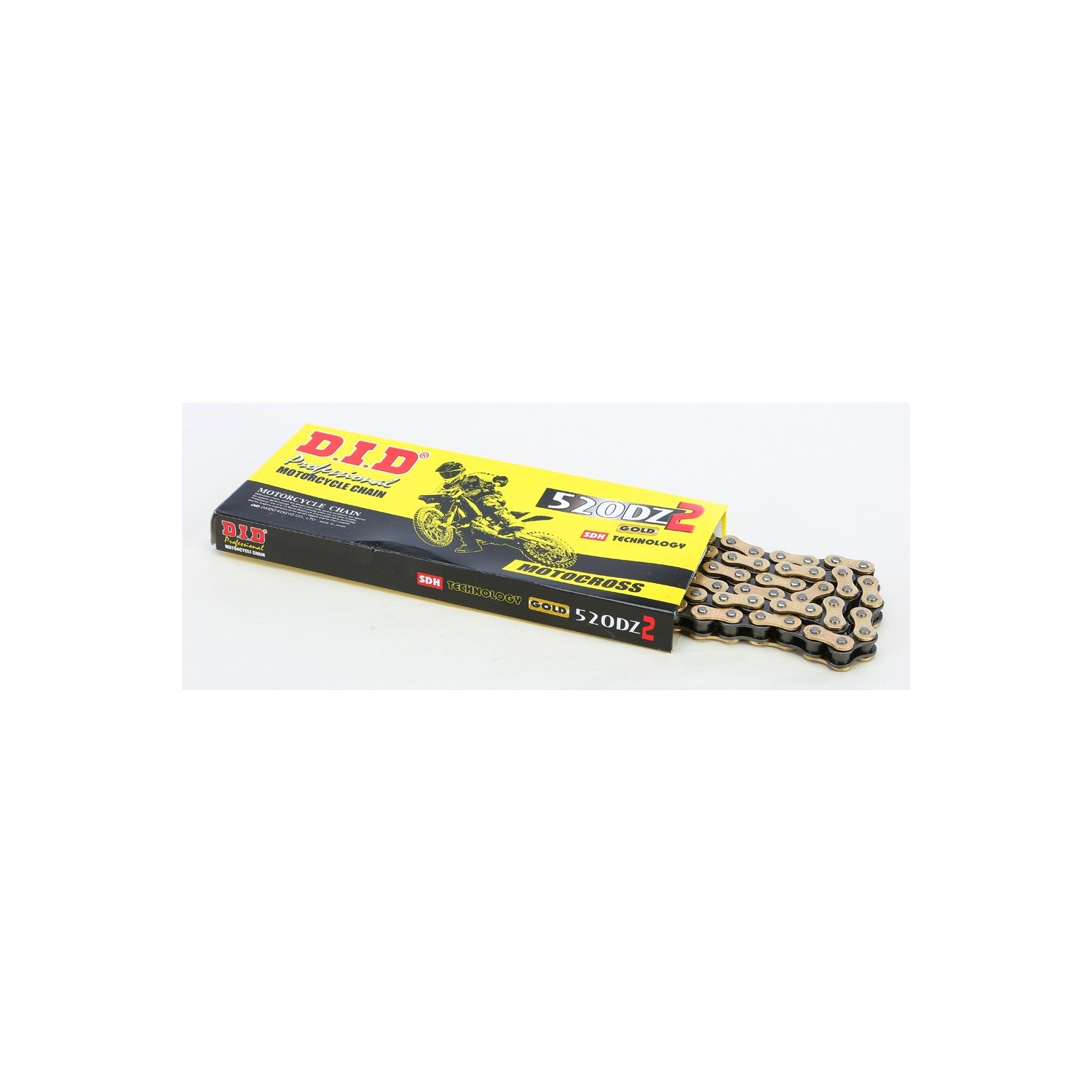 D.I.D HI-PERFORMANCE 520DZ2-120 RACING CHAIN GOLD - 690-46120