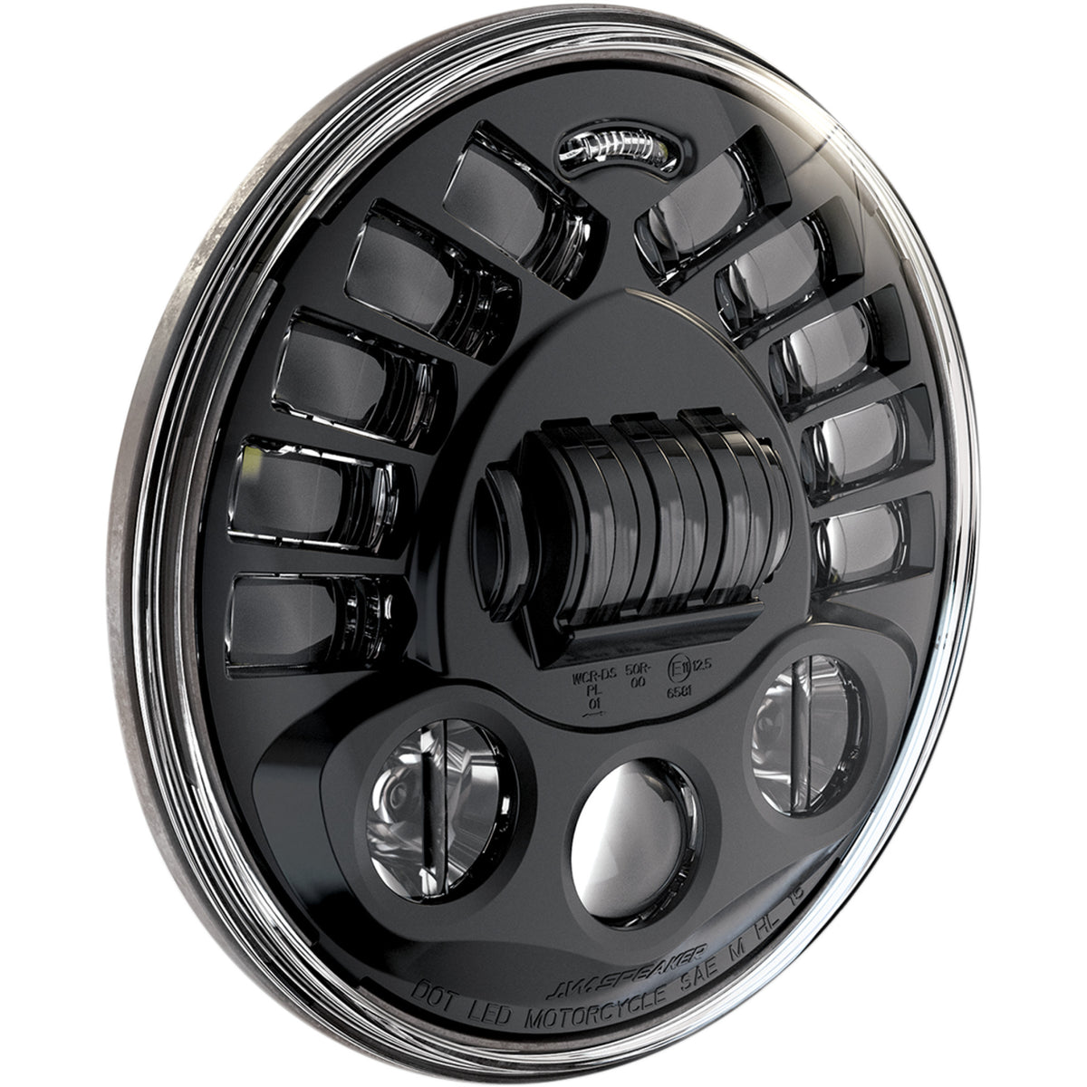 J.W. SPEAKER 2001-1773 0555011 7" LED Adaptive 2 Headlight Adaptive 2 LED Headlight - 7" - Black