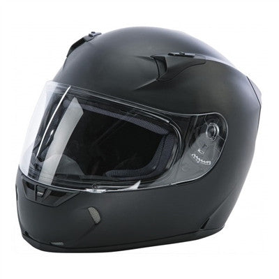 FLY Racing 2017 Revolt FS Solid Full Face Helmet - Matte Black