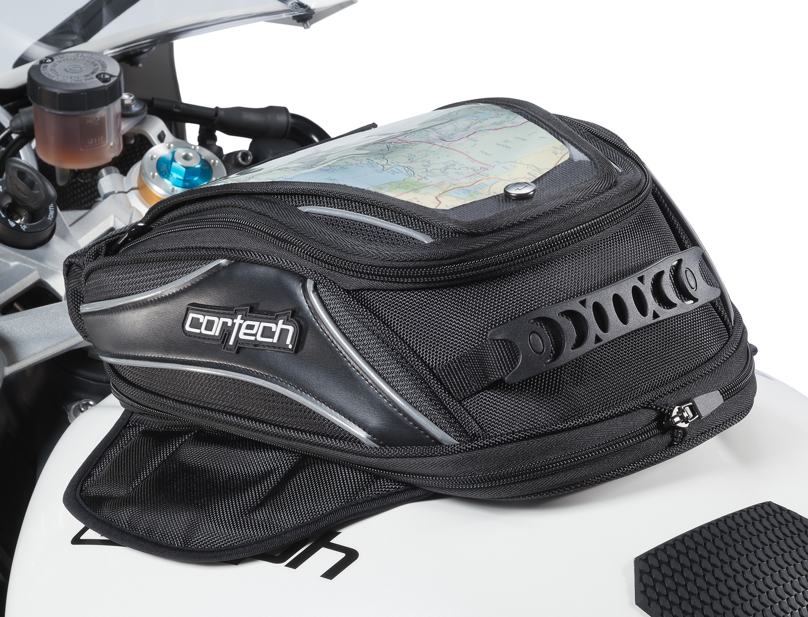 CORTECH SUPER 2.0 10L LOW PROFILE TANK BAG w/Magnetic Mount