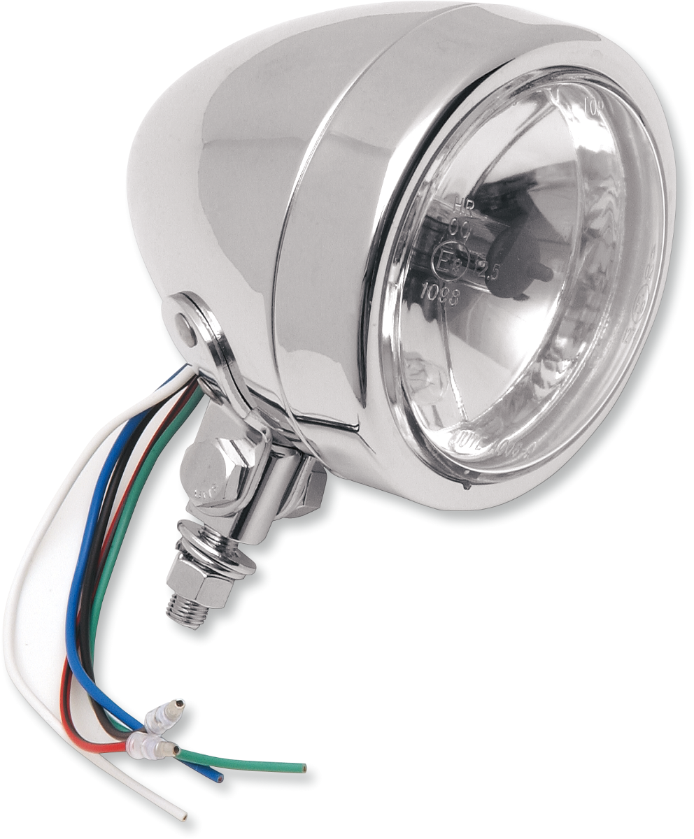 DRAG SPECIALTIES Spotlight w/ Running Light - Chrome - 4-1/4"