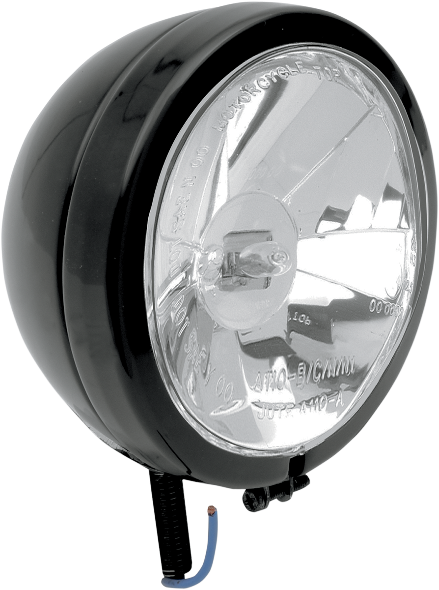 DRAG SPECIALTIES Diamond-Style Spotlight - Stud Mount - 4-1/2" - Black