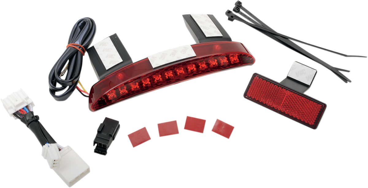DRAG SPECIALTIES Running/Brake Light Assembly - Red Lens - XL '07-'13