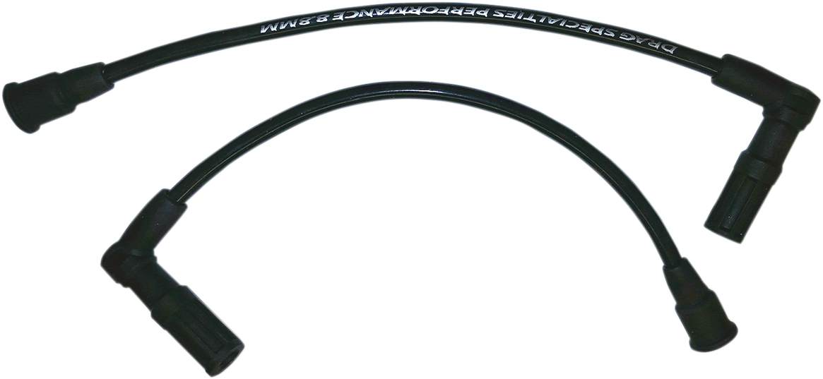 DRAG SPECIALTIES 8.8 mm Spark Plug Wires Set - Black - Victory '08-'15