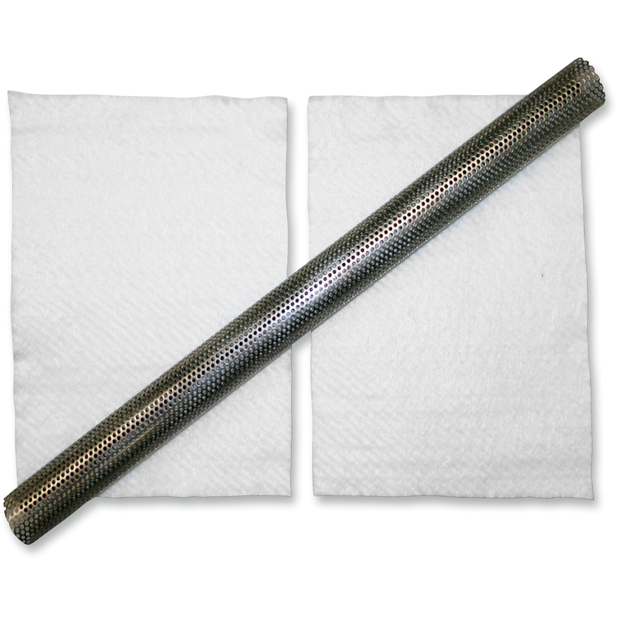 LA CHOPPERS 1860-0463 LA-1210-24P 24" Universal Exhaust Baffle with Packing 1"