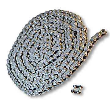 #41 Chain, Nickel Plated, 10 Feet, Boxed With Connecting Link