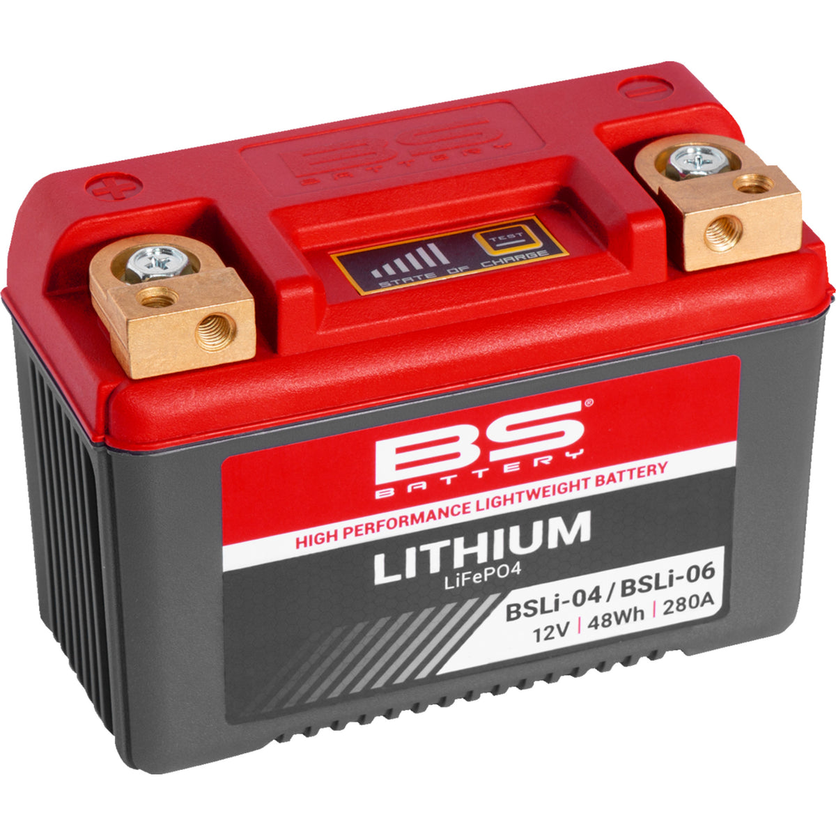 Bs Battery BSLi Battery - 360104 For Harley Sportster 2002-2008 | Ducati Motorcycles 2000-2025 | BMW Motorcycles 2002-2025