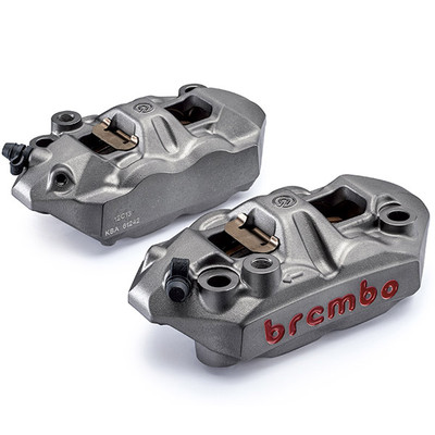 Brembo Suzuki GSX-R1000 09-26 320mm Rotors 108mm Radial M4 Monobloc Front Caliper Kit