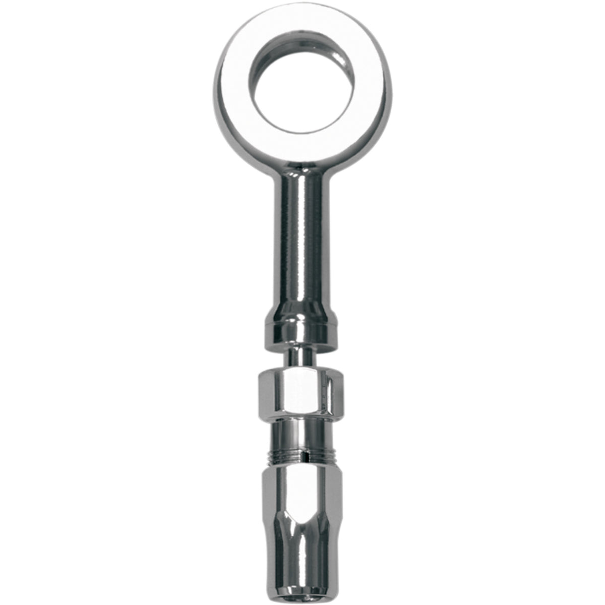 MAGNUM SHIELDING 1742-0305 392700 BYO Build-Your-Own Banjo with Fitting BYO Brake Banjo - 7/16"-180° - Stainless Steel