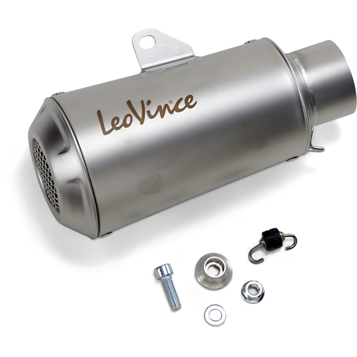 LEOVINCE 1811-3791 9746U Universal LV-10 Slip-On Muffler 54mm- stainless steel