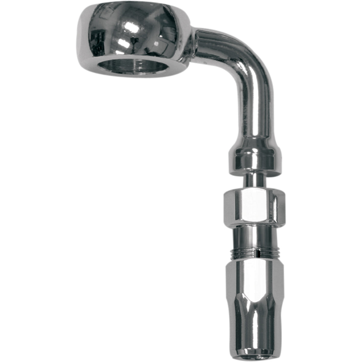 MAGNUM SHIELDING 1742-0304 392290 BYO Build-Your-Own Banjo with Fitting BYO Brake Banjo - 12mm-90° - Stainless Steel