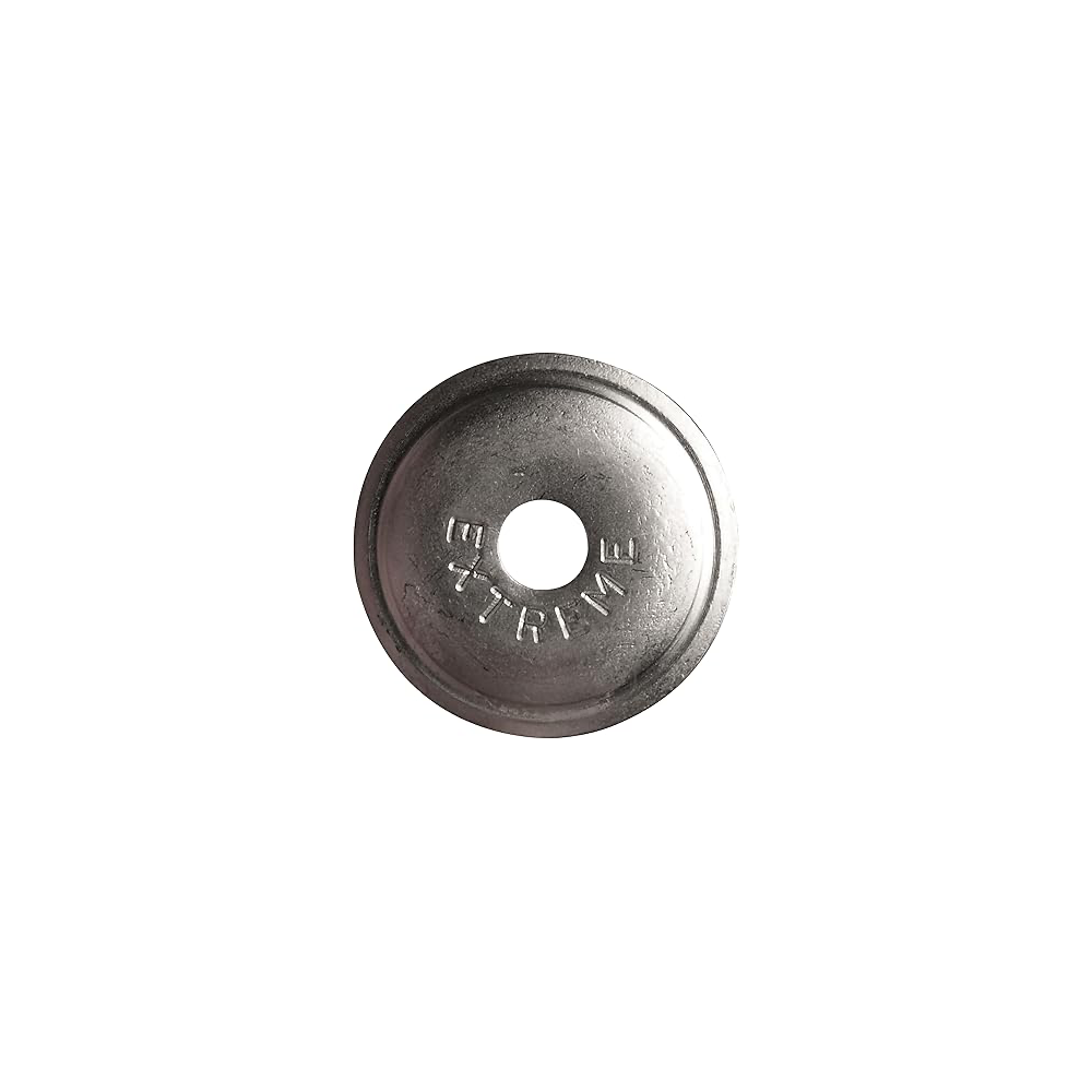 Extreme Max Round Aluminum Backers - Natural, Pack of 24 - 5900.1126