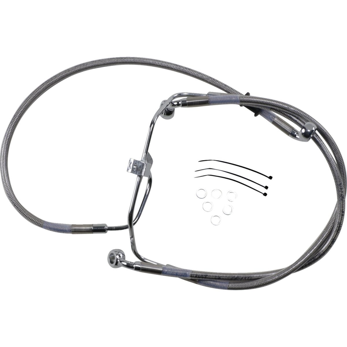 Drag Specialties Brake Line For Harley Fat Bob 2008-2017