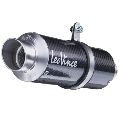 Leo Vince Honda CBR500R 13-15 Carbon Standard Mount GP Corsa Racing Slip-on Exhaust