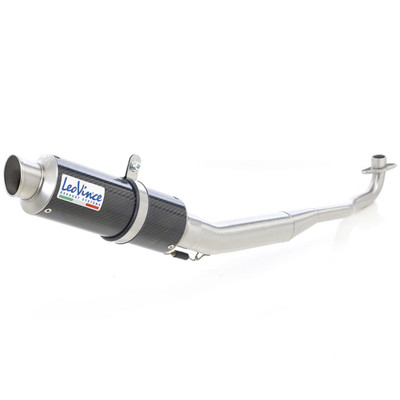 Leo Vince Honda PCX 150 12-16 Carbon Standard Mount GP Corsa Racing Full Exhaust System