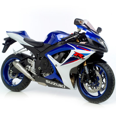 Leo Vince Suzuki GSX-R 750 06-07 Stainless Steel Standard Mount GP Style EVO II Slip-on Exhaust