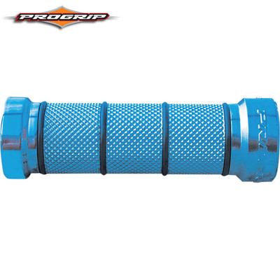 ProGrip 866 Custom 1'' Grips Chrome Blue
