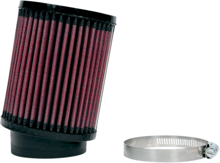 K & N Universal Clamp-On Air Filter - Angled 10° #RU-1460