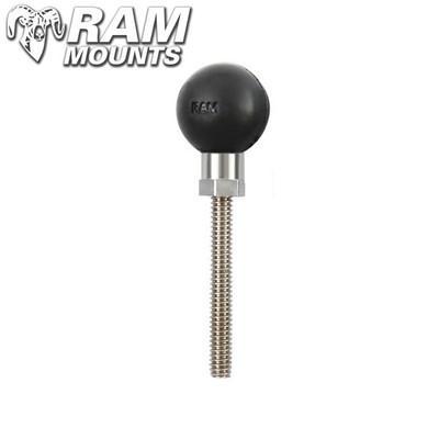 Ram Mounts 1/4"-20 X 2 1/4" Threaded Stud with 1" Ball