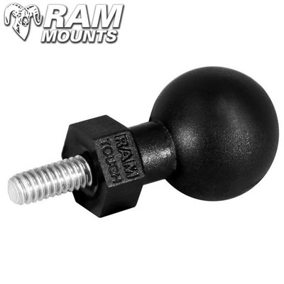 Ram Mounts 1" Tough-Ball with 1/4"-20 X .25" Male Threaded Post