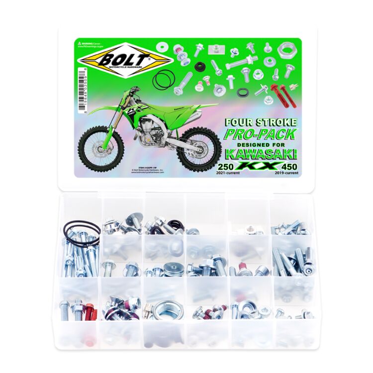 Bolt Hardware - Pro Pack - '21-'25 KX250F/'19-'25 450F
