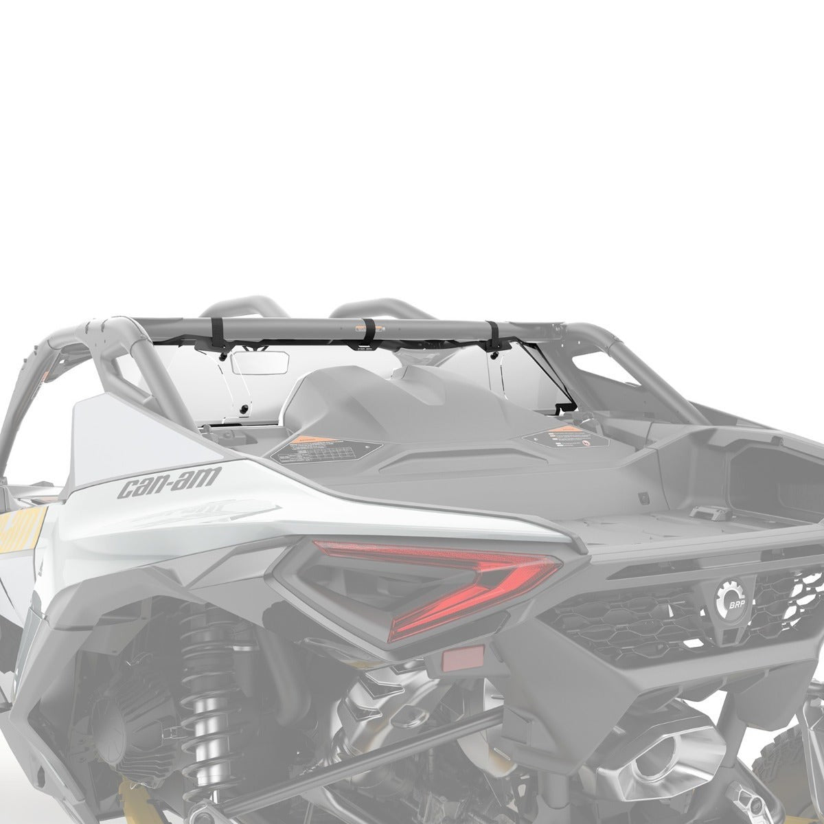 CAN-AM MAVERICK R REAR POLYCARBONATE BACK WINDSHIELD - 715007315