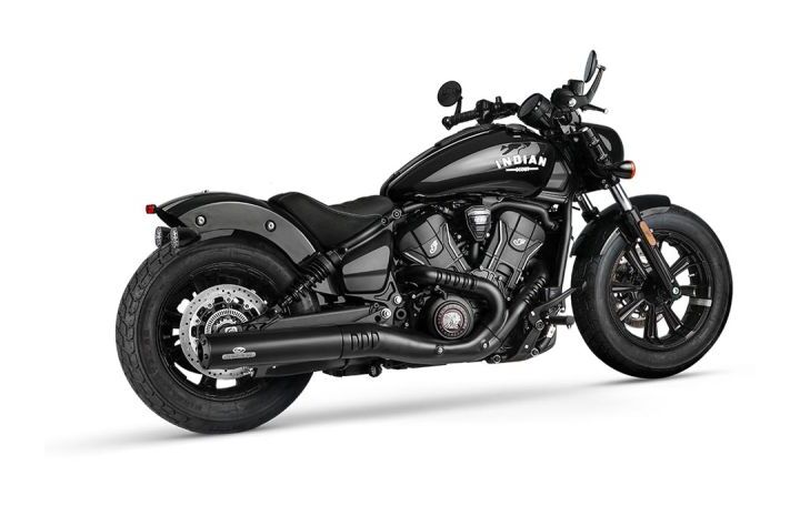 Dr. Jekill & Mr. Hyde VOX Streetfighter Adjustable Slip-On Muffler For Indian Scout 2025-2026