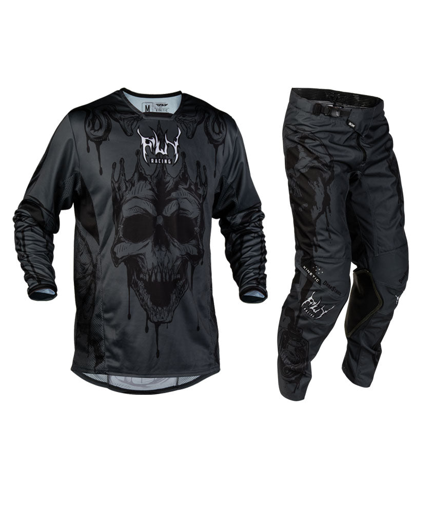Fly Racing Kinetic Dark Series Jersey/Pant Combo Gear Set