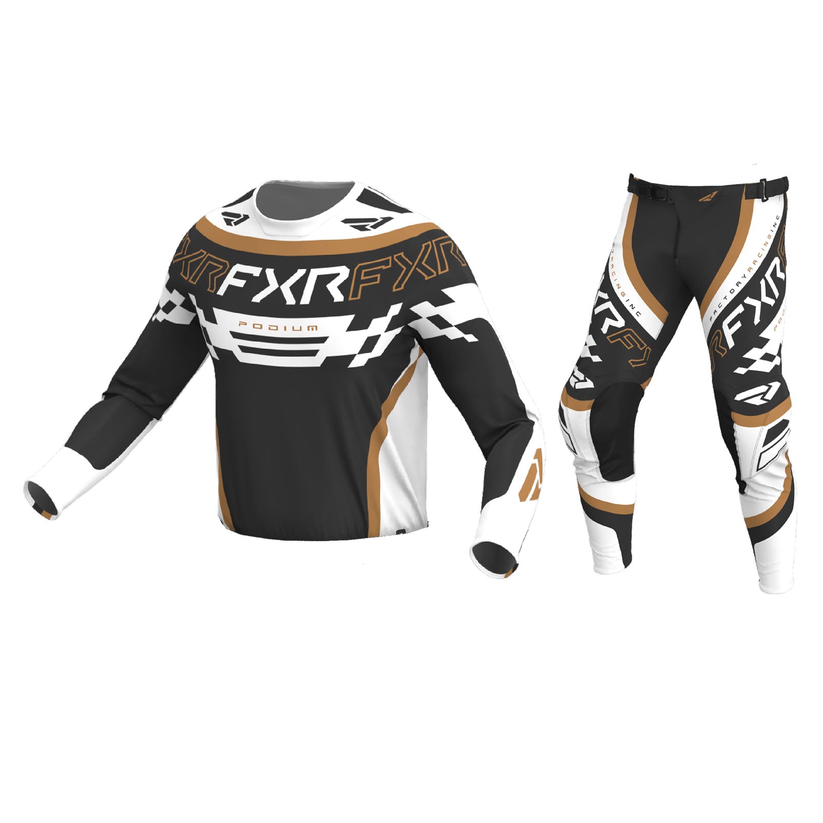 FXR Racing Podium Swerve MX Jersey/Pant Combo Gear Set