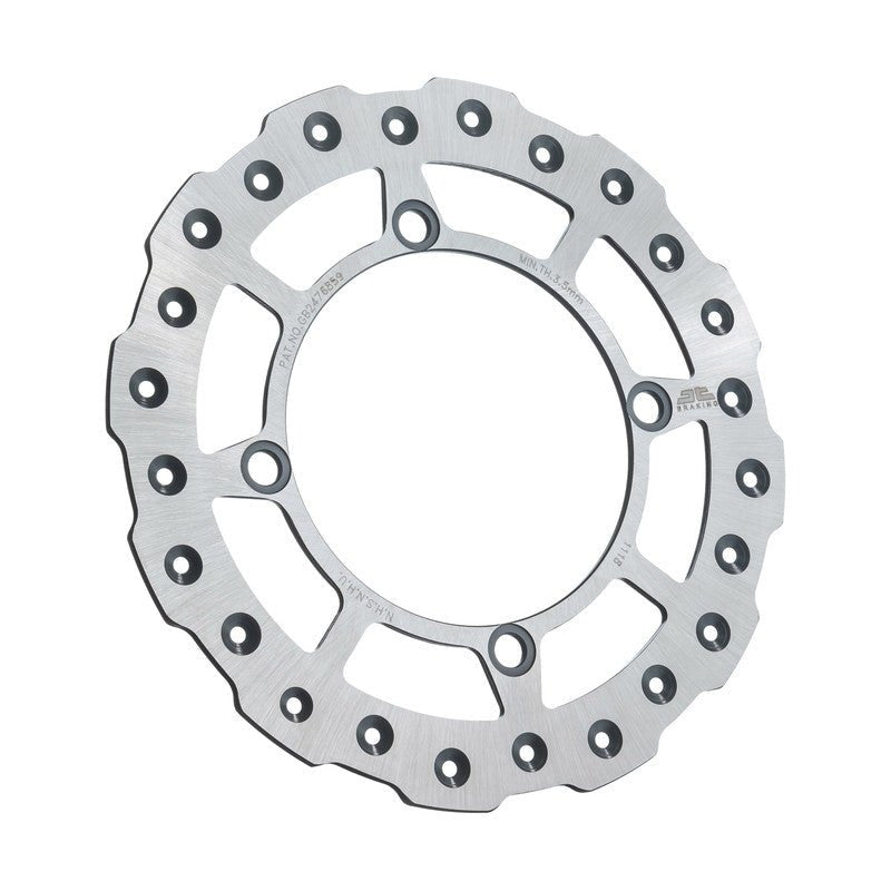 JT Rear Brake Rotor SS Self Cleaning Honda CR125/250 | JTD1118SC01