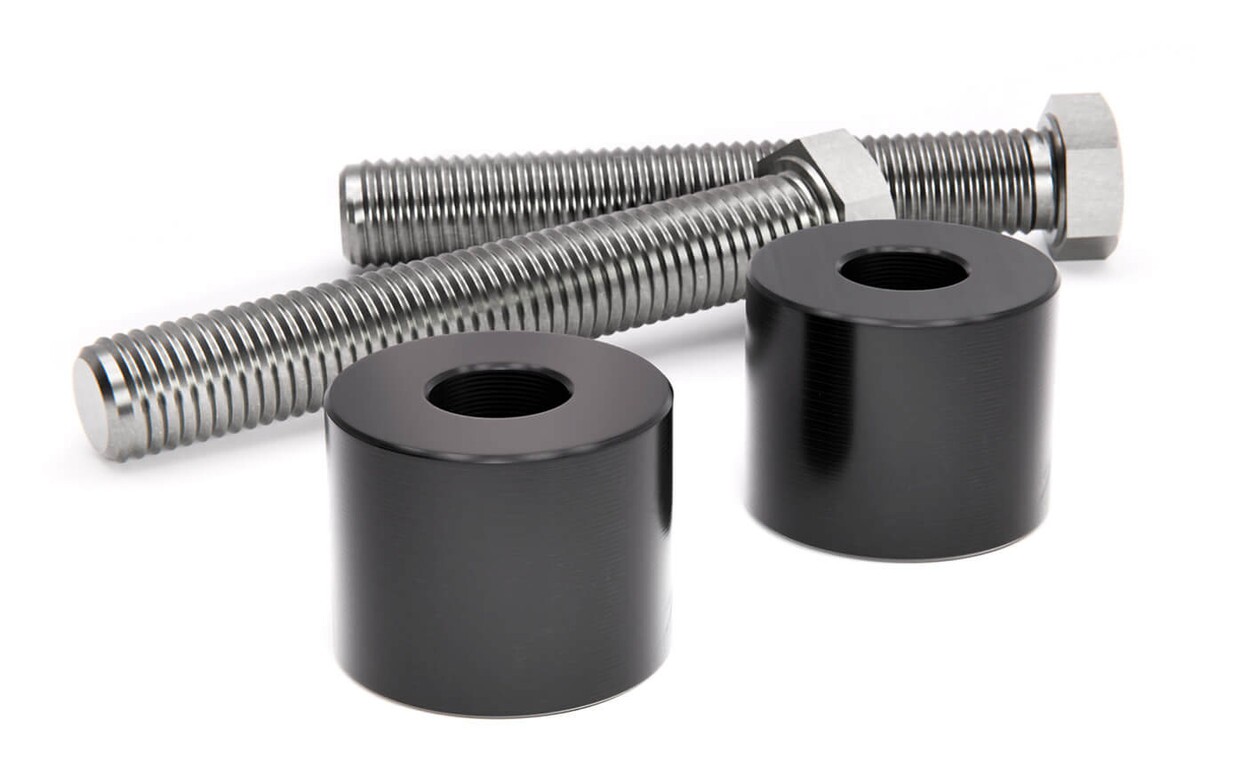 Kraus 1-Inch Riser Extension Kit For T-Rex / SDC Dagger Riser Pullback Plates Or No Plates