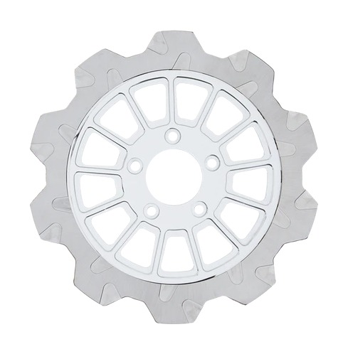Lyndall Brakes 13-Spoke 11.5" X 5mm Front Brake Rotor For Harley 2000-2014