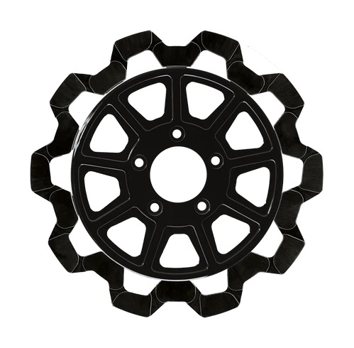 Lyndall Brakes 9 Spoke 11.8" X 7mm Rear Brake Rotor For Harley Touring / V-Rod 2002-2026