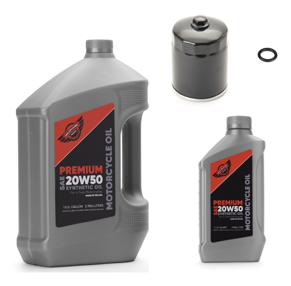 Milwaukee Twins Engine Only Oil Change Kit For Harley Milwaukee-Eight 2017-2026