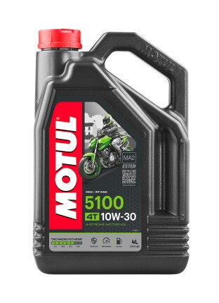 Motul 5100 Synthetic Blend Engine Oil - 4 Liter