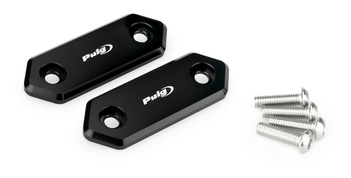Puig Mirror Block Offs Kawasaki Ninja 500 / ZX-4R / RR / ZX-6R 2024-2026