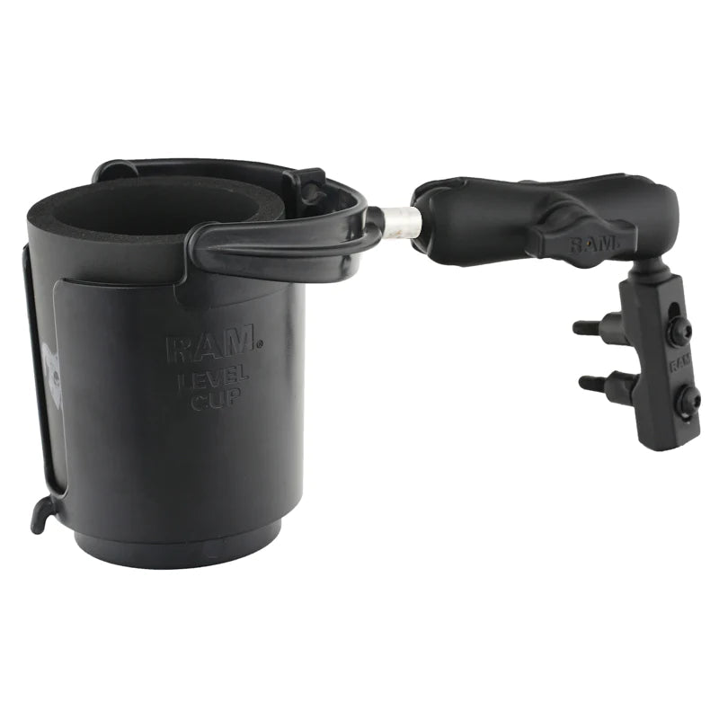 Ram Level Cup 16oz Drink Holder Brake/Clutch Reservoir Mount | RAM-B-132-309