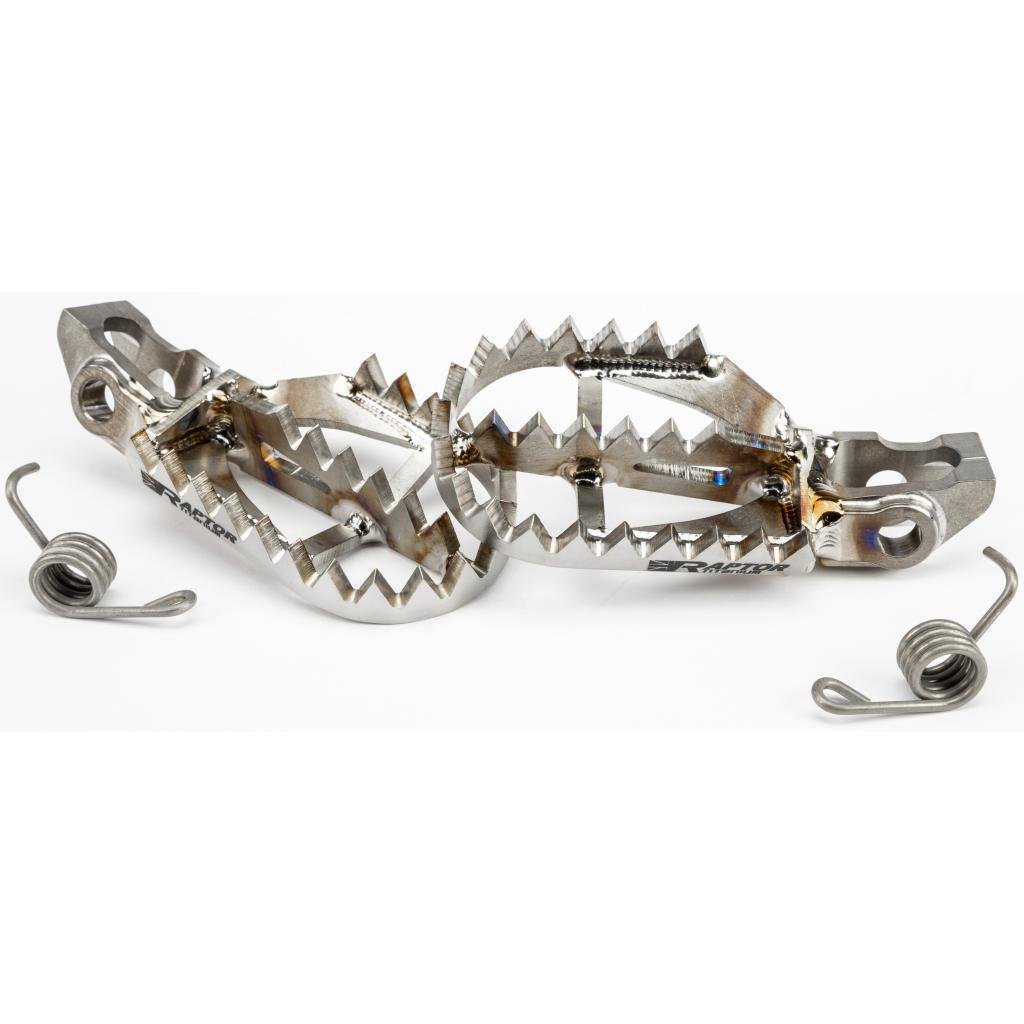 Raptor Titanium Footpegs For KTM/HUS/GasGas | RX001