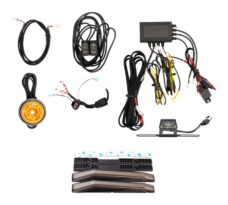 Ravek Gen-2 Auto-Cancel Turn Signal Kit w/White Running Lights Polaris Ranger 1000 2025-2026