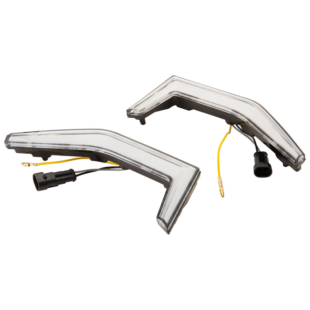 Tusk LED Front Accent Lights with Turn Signals Kawasaki Teryx KRX 1000