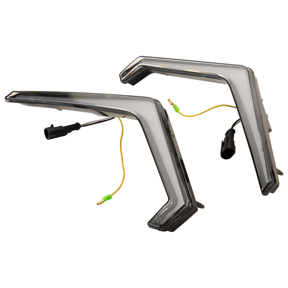 Tusk LED Front Accent Lights with Turn Signals Polaris RZR 900 Trail P