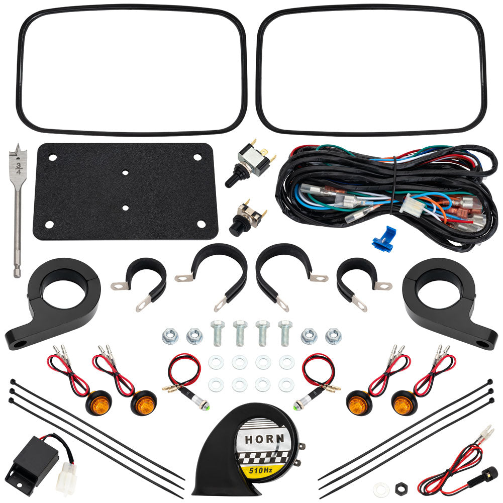 Tusk UTV Horn & Signal Kit - With Mirrors Arctic Cat Havoc 2020